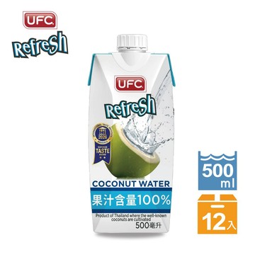 UFC椰子水500mlx12入