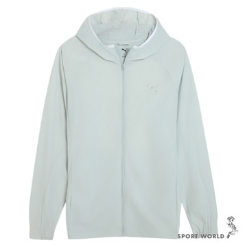 Puma 連帽外套 男裝 防風 灰藍【運動世界】52798172