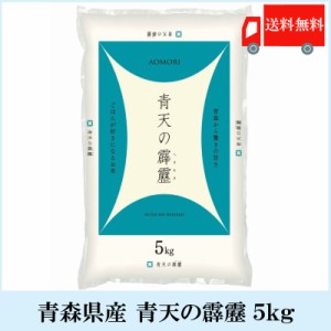 送料無料　青森県産 青天の霹靂 令和3年度産 5kg×1袋