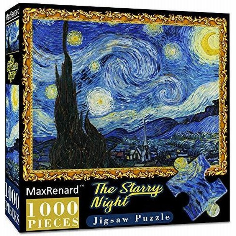 Maxrenard 1000ピースパズル 大人用 星月夜 ジグソーパズル 1000ピース ヴァン ゴッホパズル クール クラシック 有名な絵画 通販 Lineポイント最大get Lineショッピング