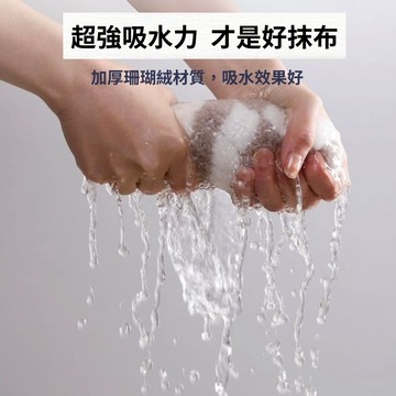 【快速發貨】12入 豪華超值組 超吸水珊瑚絨抹布 30cm*30cm 抑菌抹布 吸水抹布 擦拭布 抹布 洗碗布 洗碗巾