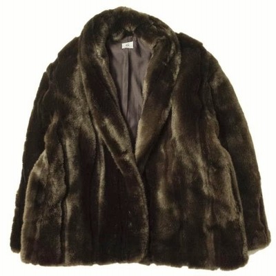 (ROKU)FAKE MINK FUR COAT　ファーコート