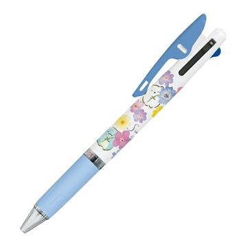 又敗家@日本製UNI角落生物溜溜筆JETSTREAM三色筆0.5mm原子筆PP44801圓珠筆考試筆3色筆黑紅藍筆鋼珠筆【全館299超取免運】【APP下單點數4倍送】