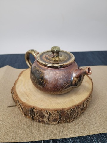柴燒正把壺 功夫茶茶壺 中式柴燒茶壺