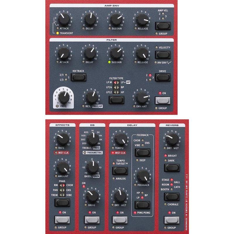 nord ノード nord wave2専用ケースセットパフォーマンス・シンセサイザー