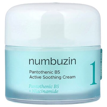 Numbuzin, 1 號泛酸 B5 活性舒緩霜，2.82 液量盎司（80 毫升）