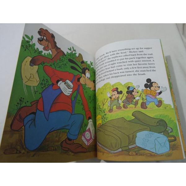 絵本[ディズニー ミッキーマウスとグーフィー  MICKY MOUSE and GOOFY The Big Bear Scare] ディズニー絵本 洋書 英語絵本