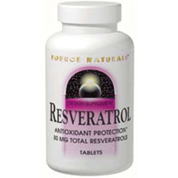 Resveratrol 30 Tabs by Source Naturals
