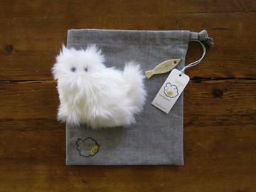 接單製作 >> PEPOSO: furry animals "cat" 貓咪 / 白 (異色瞳)