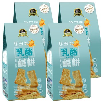 珍田生機 乳酪鹹餅  162g  4盒