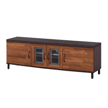 【唯熙傢俱】諾亞胡桃雙色5尺電視櫃