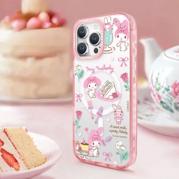 GARMMA My Melody iPhone 16系列 磁吸款保護殼 午茶時光