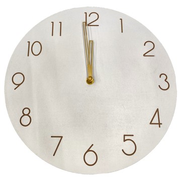 簡約靜音掛鐘 無色 30*310*50  1個