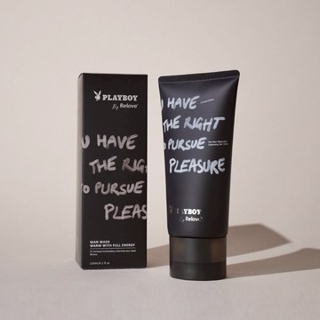 Relove【PLAYBOY聯名】男性私密清潔凝露(檀香琥珀香) 120ml