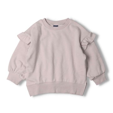 akachan honpo - 內裡刷毛休閒上衣-淺米色