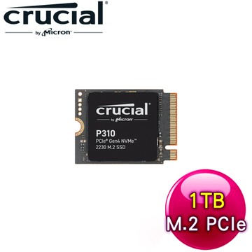 Micron 美光 Crucial P310 1TB PCIe Gen4 NVMe 2230 M.2 SSD