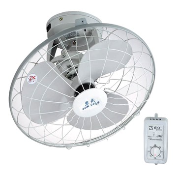 東亮16吋360度天花板旋轉吊扇 S-16360