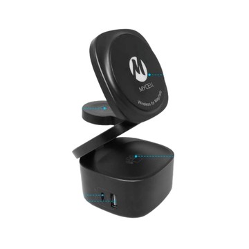 MYCELL 65W GaN 5in1 磁吸式氮化鎵無線充電器