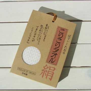 【ORIM】日本今治產天然絹絲搓仙擦澡巾單入 EUSEEL優秀生活公司貨