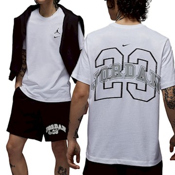 Nike As J Flt Mvp Jm Hbr Ss Crew 男款 白色 休閒 喬丹 短袖 IB8915-100