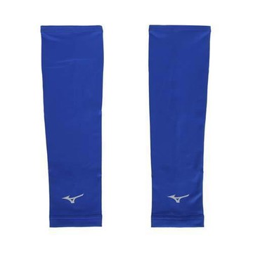 MIZUNO 袖套-台灣製 抗UV 反光 吸濕排汗 慢跑 自行車 單車