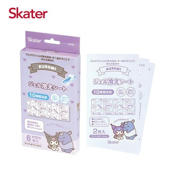 Skater幼童用退熱貼(6入)酷洛米★衛立兒生活館★