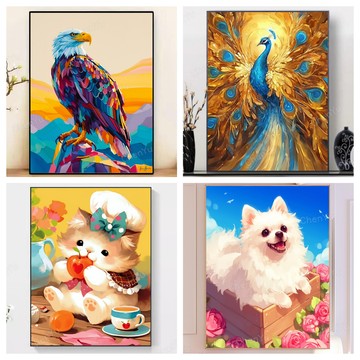 💛台灣製造💛盒裝💛 DIY鑽石貼畫 新款5D鑽石畫 黏鑽畫 立體貼鑽畫 大幅 手作 手工點鑽畫 滿鑽 水鑽貼畫 磚石貼畫