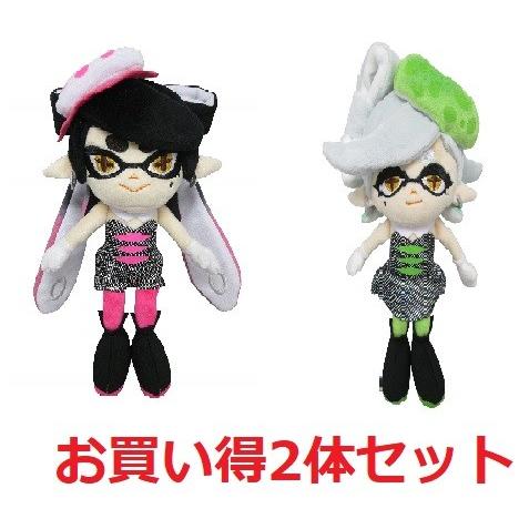 スプラトゥーン シオカラーズ アオリ ホタル イカ ぬいぐるみ スプラトゥーン Splatoonぬいぐるみ シオカラーズ ホタル