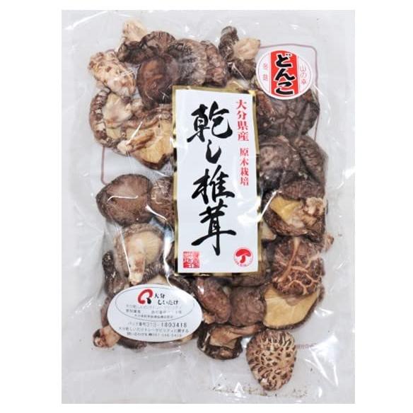 乾物屋の底力　大分県産　乾椎茸（どんこ）　100ｇ