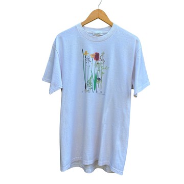 1995 Plant The Earth 花卉藝術復古 T 恤 L