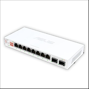 ASUS QG-U1080 2.5G/10G SFP+ 8埠非網管交換器