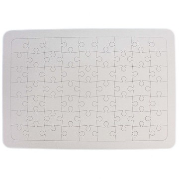 空白拼圖 大63片 彩繪拼圖/一件240個入(定25) DIY拼圖 37.4cm x 25.8cm-AA3059【APP滿額下單10%點數(單一帳號最高1000點)】4/30止