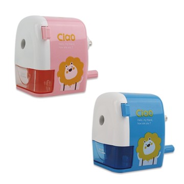 珠友chuyu-culture 大小通吃削筆機(可調式)-天藍/粉紅