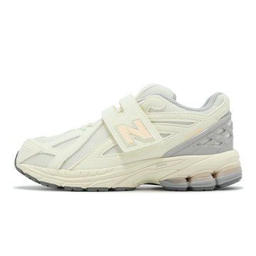 New Balance NB 童鞋 1906 寬楦 中童 小朋友 奶油黃 灰 運動鞋 休閒鞋 魔鬼氈 NB PV1906ET-W