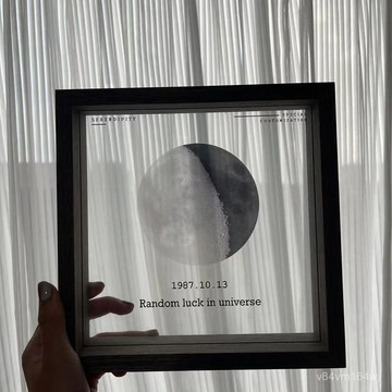【蜜糖の七夕】臺灣出貨情侶定製你出生那天的月亮moon相框520送女友生日情人節七夕禮物