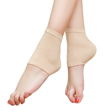 臺灣8H出🌈防裂襪護腳足跟套硅膠腳套防裂腳後跟幹裂襪子男女保護套腳跟硬皮