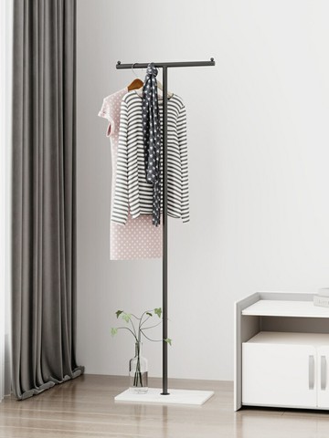 落地家用臥室掛衣架簡約現代衣帽架床邊放衣服架子網紅衣帽間衣架