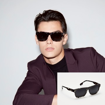 【ROSIE ALLAN】KELLY 灰琥珀 手工板材太陽眼鏡