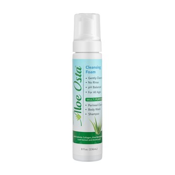 沐浴乳 康威 Aloe Osta 蘆薈清潔泡沫 236ml.免沖洗清潔泡沫 乾洗澡泡沫 免水洗清潔 長照清潔用品 身體清潔泡沫