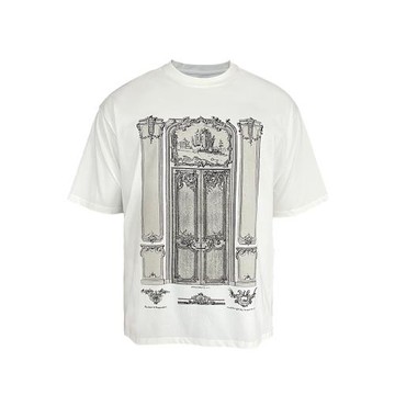 JCAESAR KEY & DOOR TEE 門與鎖短袖 Sorona索羅拉面料 寬短版型