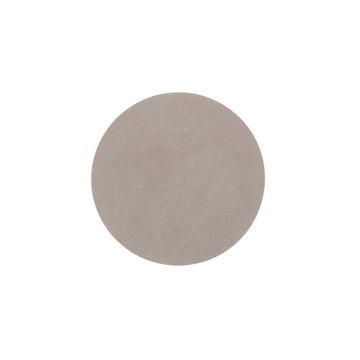 NUPO 皮革杯墊（圓形、淺灰）