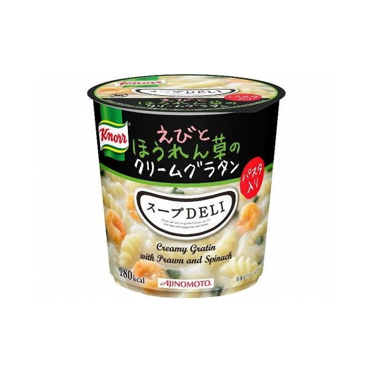 まとめ買い 味の素 クノール スープDELI えびほうれん草グラタン 46.2g x6個セット 食品 業務用 大量 まとめ セット セット売り 代引不可