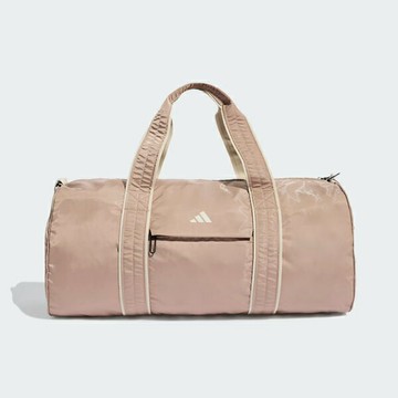 Adidas Yoga Duffel M [JM2743] 女 側背包 健身包 瑜珈 訓練 肩背 米
