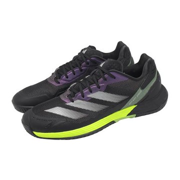 adidas 網球鞋 Defiant Speed 2 M 男鞋 黑 黃 輕量 緩震 支撐 愛迪達 IH3091