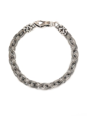 Emanuele Bicocchi - celtic-braid bracelet - unisex - Sterling Silver - 19