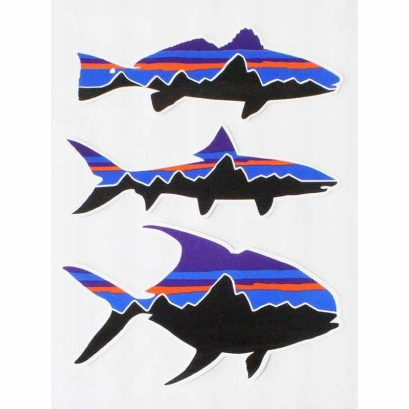 訳有 パタゴニア ステッカー 3種セット Patagonia Fish Stickers Set フィッツロイ パーミット ボーン レッド フィッシュ 魚 シール 新品 通販 Lineポイント最大0 5 Get Lineショッピング