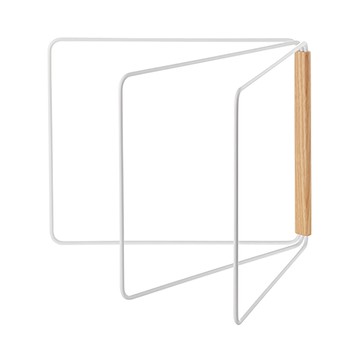 小麥購物 日式廚房抹布架 L2348  26.5 x 25cm  2個  白色