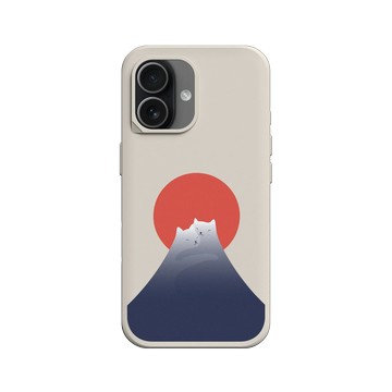 iPhone 17 SolidX 貝殼灰 - ilovedoodle (Lim Heng Swee) - Cat Landscape - 日出