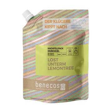 Benecos 芭娜蔻 生薑檸檬沐浴露【補充包】 500ml (BS2002)