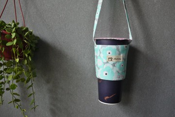 環保 禮物首選飲料提袋 罌粟 (蒂芬尼藍)